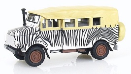NPE Modellbau NA99018 - H0 Borgward B 2000 Zebra